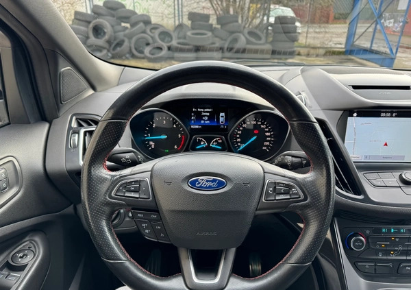 Ford Kuga cena 63960 przebieg: 162800, rok produkcji 2019 z Bydgoszcz małe 379